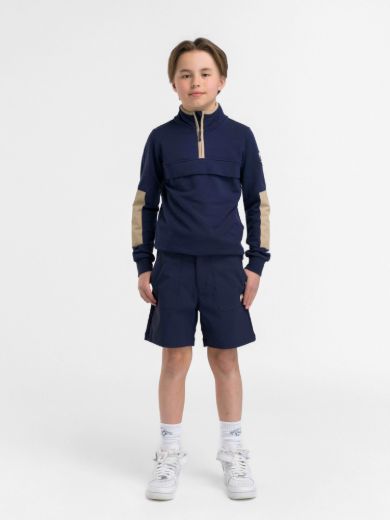 Bilde av WoolLand Romsdalseggen shorts w.cord Boy Blue Ink